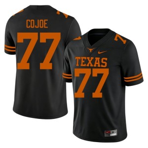 Black The Horns College Football High School #77 Men Andre Cojoe Jerseys 307041-357
