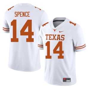 White #14 NCAA Men Lone Star State Reps Brad Spence College Football Jersey 729535-495
