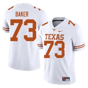 White Embroidery Brandon Baker #73 College Football UT Men's Jerseys 858749-154
