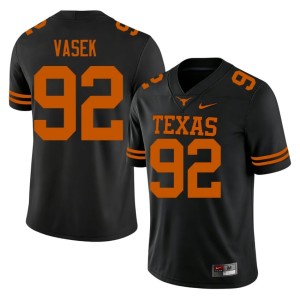Black College Football Colton Vasek Limited Lone Star State Reps #92 Men's Jersey 550249-725