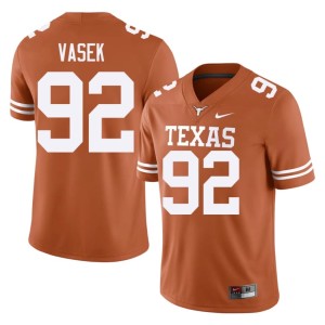 Orange Limited UT Colton Vasek College Football Men #92 Jerseys 760029-595