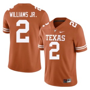 Orange College Football Mens Derek Williams Jr. Texas High School #2 Jersey 472630-752