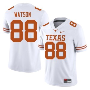 White Lone Star State Reps Maraad Watson NCAA #88 College Football Men Jerseys 485920-115