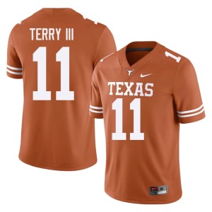 Orange #11 College Football Michael Terry III Mens Limited Lone Star State Reps Jerseys 465235-591