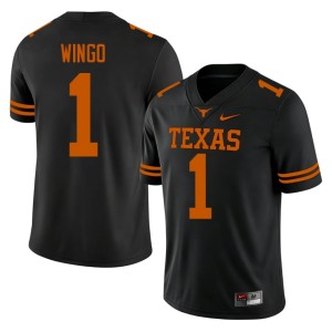 Black 2026-27 Men #1 Lone Star State Reps College Football Ryan Wingo Jersey 733478-109