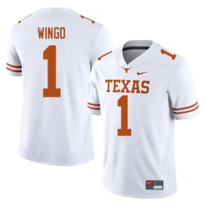 White College Football High School Men's Texas Longhorns #1 Ryan Wingo Jersey 577168-602