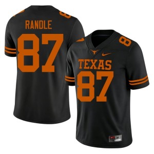 Black UT Mens College Football 2026 #87 Will Randle Jerseys 950292-770