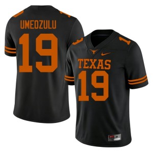 Black Zina Umeozulu Lone Star State Reps #19 College Football Embroidery Men's Jersey 340856-369