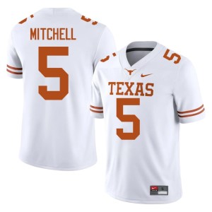 White Game Men's UT College Football #5 Adonai Mitchell Jersey 680491-136