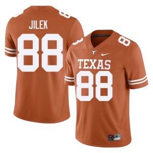Orange College Football Charlie Jilek Texas Longhorns #88 Men High School Jersey 292163-419