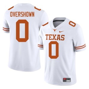 White Men University College Football DeMarvion Overshown #0 Texas Longhorns Jerseys 717252-908