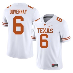 White College Football Devin Duvernay Texas NCAA Men's #6 Jerseys 940231-965