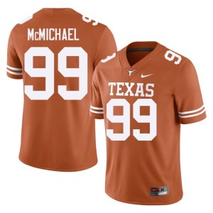 Orange Mens Texas Steve McMichael #99 University College Football Jersey 861364-446