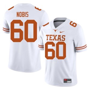 White University of Texas Men's Tommy Nobis Game College Football #60 Jerseys 447841-624
