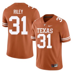 Orange #31 Alumni College Football Yaheim Riley Men UT Austin Jerseys 480480-208