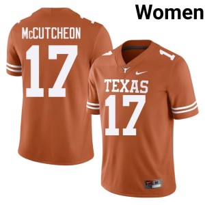Orange #17 High School Daylan McCutcheon College Football Lone Star State Reps Womens Jerseys 821959-639