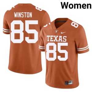 Orange College Football #85 Women Player UT Emaree Winston Jersey 383218-179