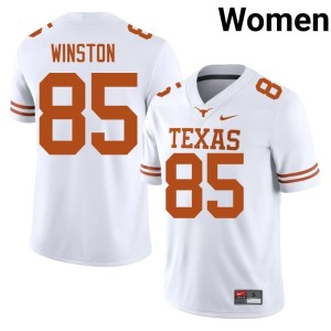 White Emaree Winston Game Women UT #85 College Football Jersey 947891-495