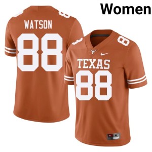 Orange #88 Womens Embroidery Maraad Watson Lone Star State Reps College Football Jersey 579321-653