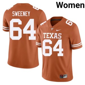 Orange College Football #64 Stitched Robert Sweeney UT Women Jerseys 287099-923