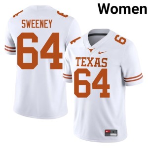 White College Football High School Women's Robert Sweeney #64 Longhorns Jersey 639303-748