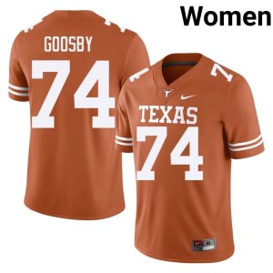 Orange UT Women Limited Trevor Goosby #74 College Football Jersey 657117-481