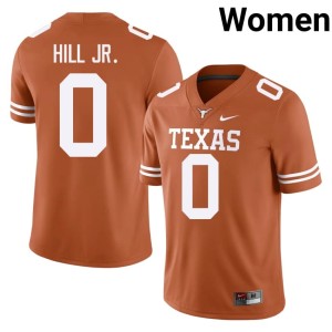 Orange Anthony Hill Jr. #0 College Football Women's 2026 UT Jersey 648081-566
