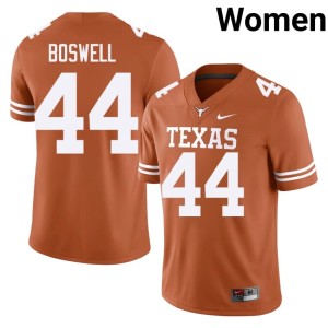 Orange College Football Markus Boswell NCAA Women UT #44 Jersey 281163-125