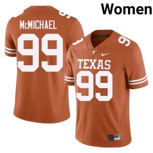 Orange College Football University UT Steve McMichael #99 Women's Jerseys 366245-183