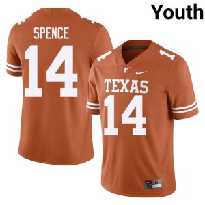 Orange Alumni College Football Texas Brad Spence Youth #14 Jerseys 588336-337