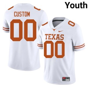 White High School Youth College Football UT #00 Custom Jerseys 933484-995