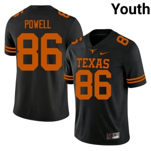 Black Alumni #86 UT Hudson Powell College Football Youth Jersey 850223-997