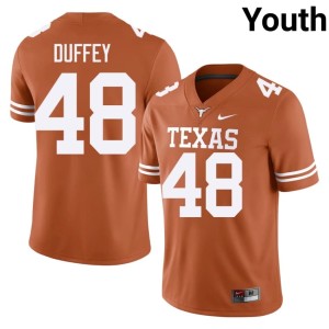 Orange Youth Jackson Duffey #48 College Football UT 2026 Jerseys 620069-629