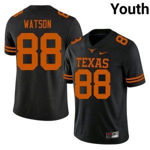 Black #88 Maraad Watson High School The Horns College Football Youth Jerseys 829235-531