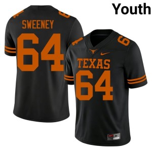 Black Stitched Youth #64 Robert Sweeney College Football UT Jerseys 452269-758
