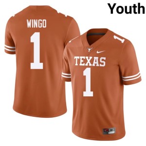 Orange Alumni Ryan Wingo #1 Youth UT College Football Jersey 194771-298