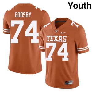 Orange #74 Trevor Goosby Limited College Football Youth UT Jerseys 666447-249