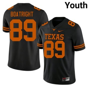 Black #89 Youth UT College Football Ty Boatright University Jerseys 915832-102
