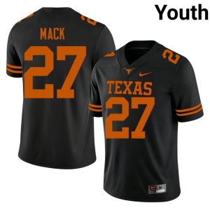 Black UT College Football 2026 Wardell Mack Youth #27 Jersey 505253-115