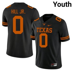 Black Anthony Hill Jr. Limited #0 Youth College Football Longhorns Jersey 596148-593