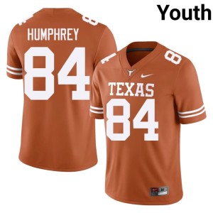 Orange Lil'Jordan Humphrey #84 Youth Burnt Orange High School College Football Jerseys 217817-799
