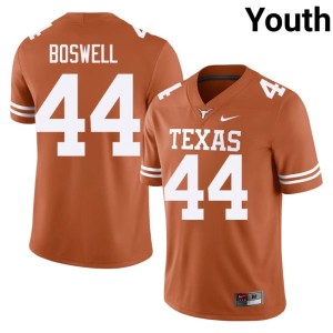 Orange Markus Boswell Youth College Football 2026 Horns #44 Jerseys 310441-788